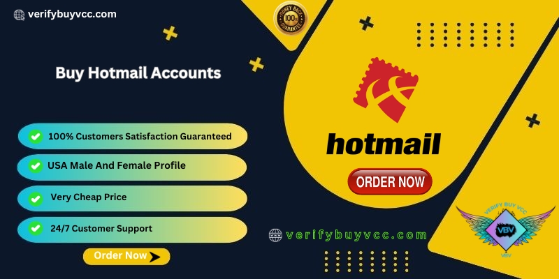 Buy Hotmail Accounts - 100% | (Bulk, Aged, PVA)