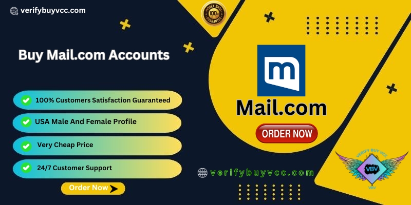 Buy Mail.com Accounts - 100% | Bulk | Aged | PVA
