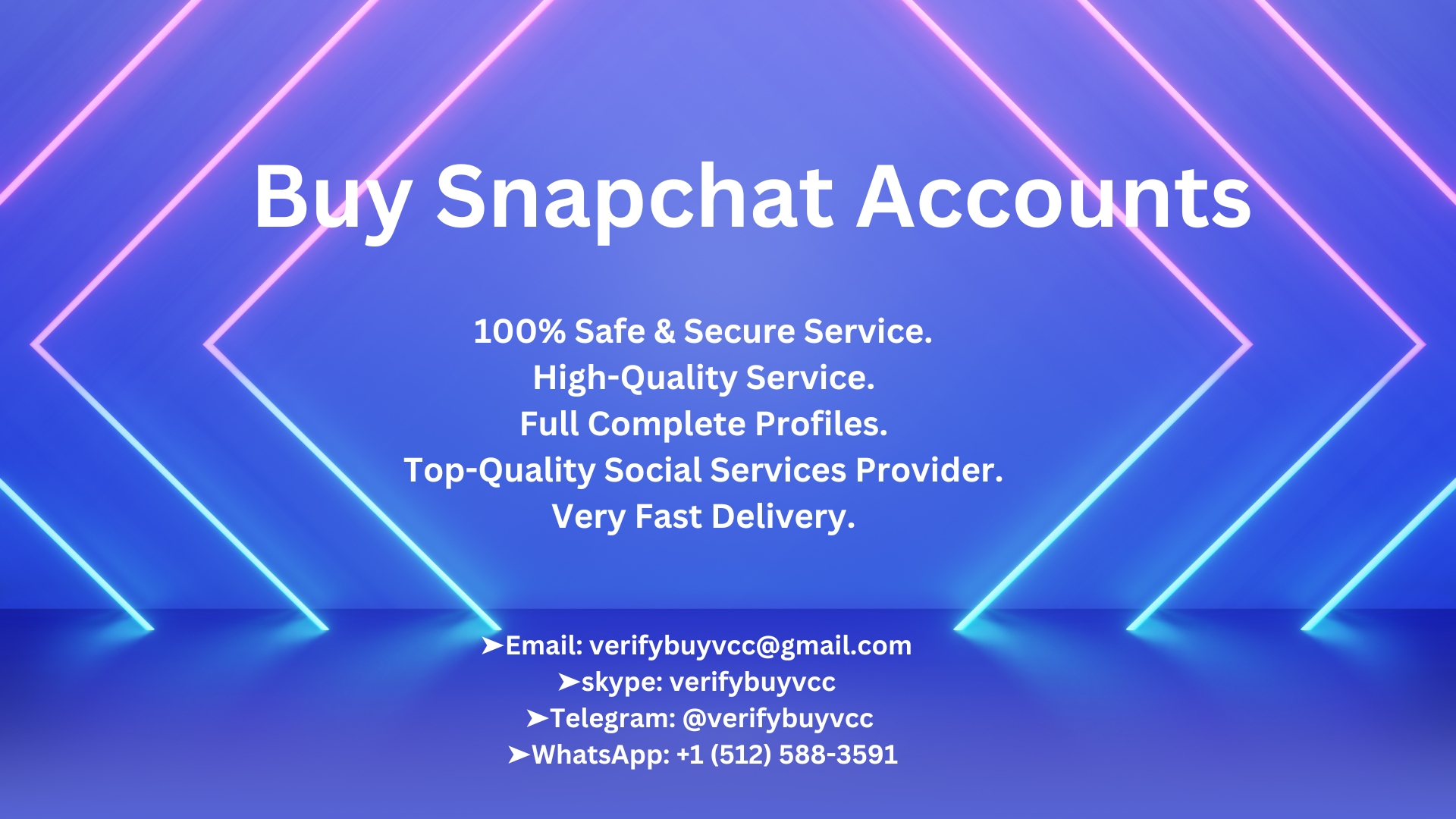 Buy Snapchat Accounts